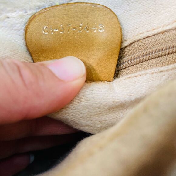 Gucci GG Vintage Gucci Brown PVC & Leather Crossbody Shoulder Bag Purse - Picture 12 of 13